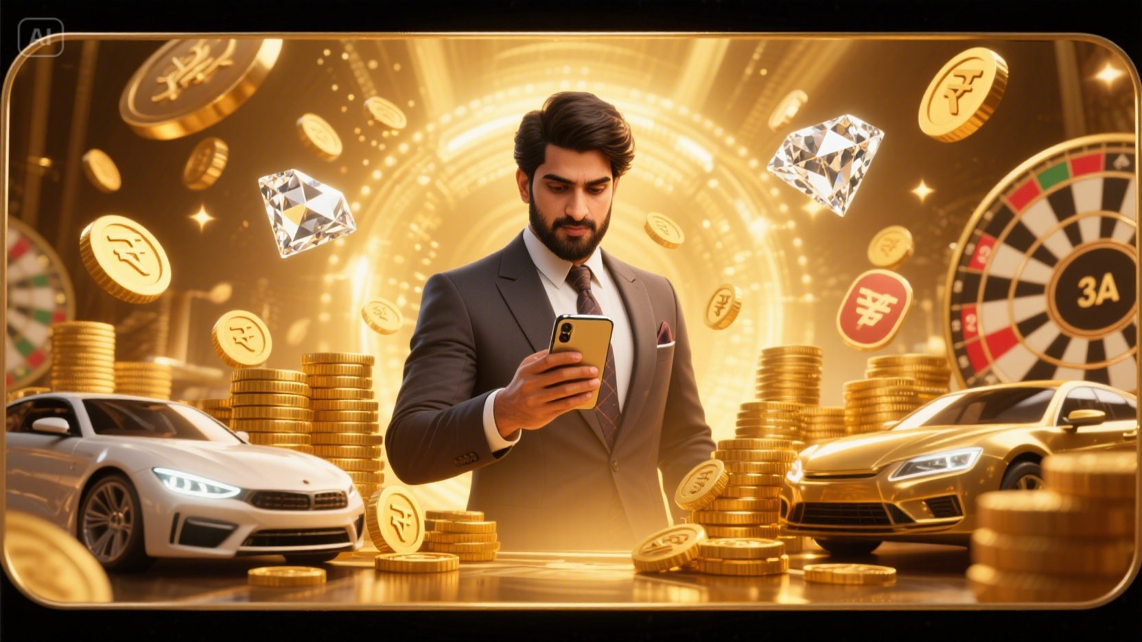 Casino Casinia Casino desktop and mobile interfaces